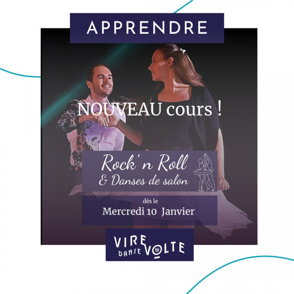 Nouveau cours de danse ROCK'N ROLL en Janvier à Aix en Provence Les Milles (13)