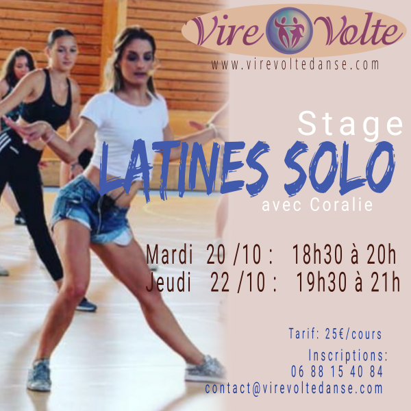 Stages de Danses Latines Solo à Aix en Provence Les Milles (13)