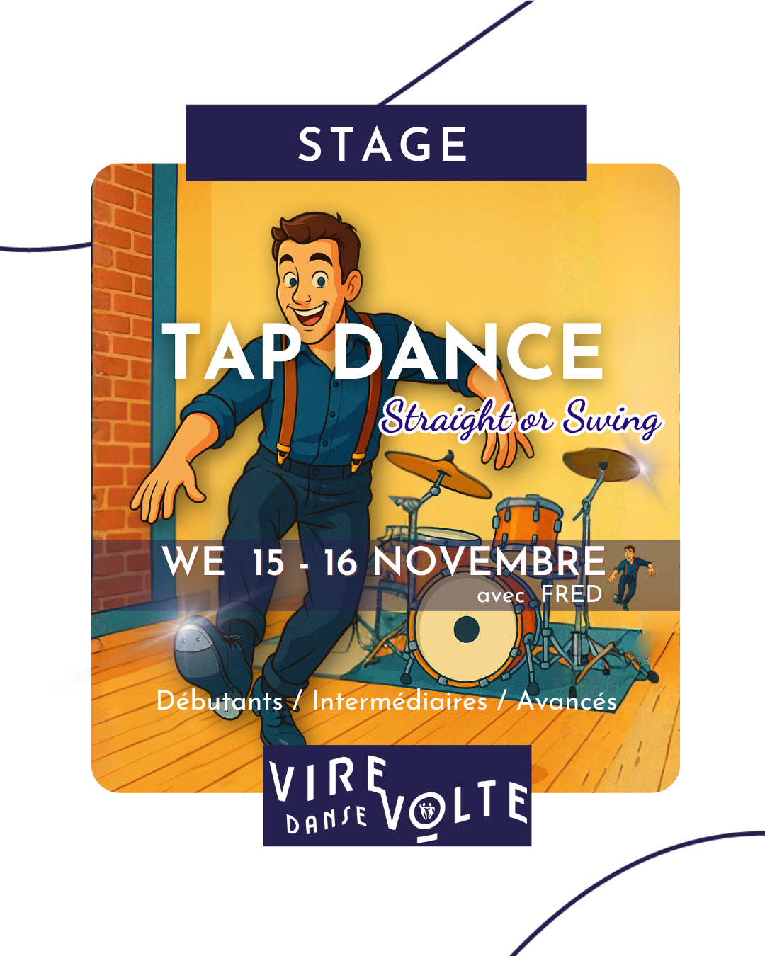 S'inscrire à un cours de danse claquettes ou tap dance Vitrolles 13