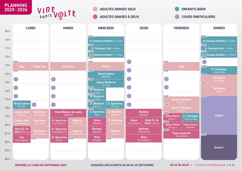 Semaine Découverte saison 2025-2026 chez Virevolte Danse à Aix en Provence Les Milles (13)