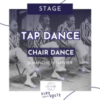 Notre zone d'activité pour ce service S'inscrire à un cours de danse claquettes ou tap dance